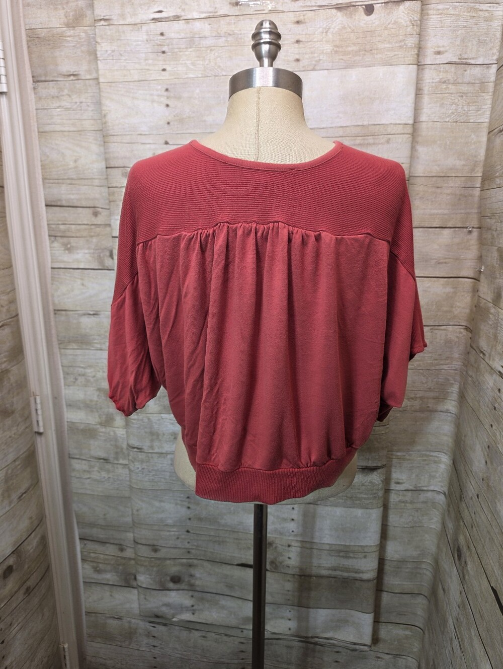 American Rag Ribbed Button-Up Cropped Cardigan - Picture 4 of 5